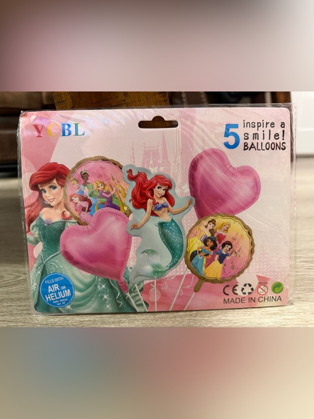 Little Mermaid Balloon Set - Picture 2 of 5